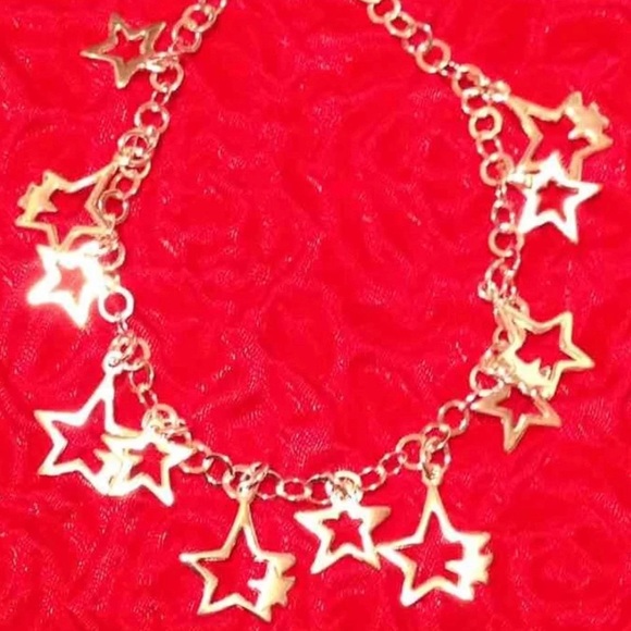 Sterling Star Charm Bracelet!!!